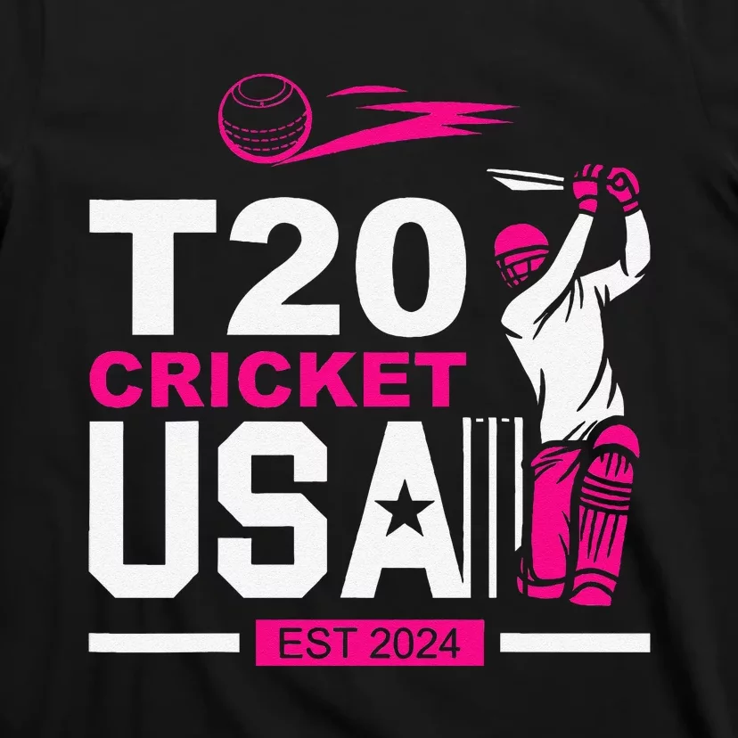 T20 Cricket 2024 Usa Cricket Fans Gift T-Shirt