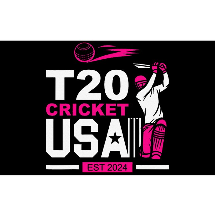 T20 Cricket 2024 Usa Cricket Fans Gift Bumper Sticker