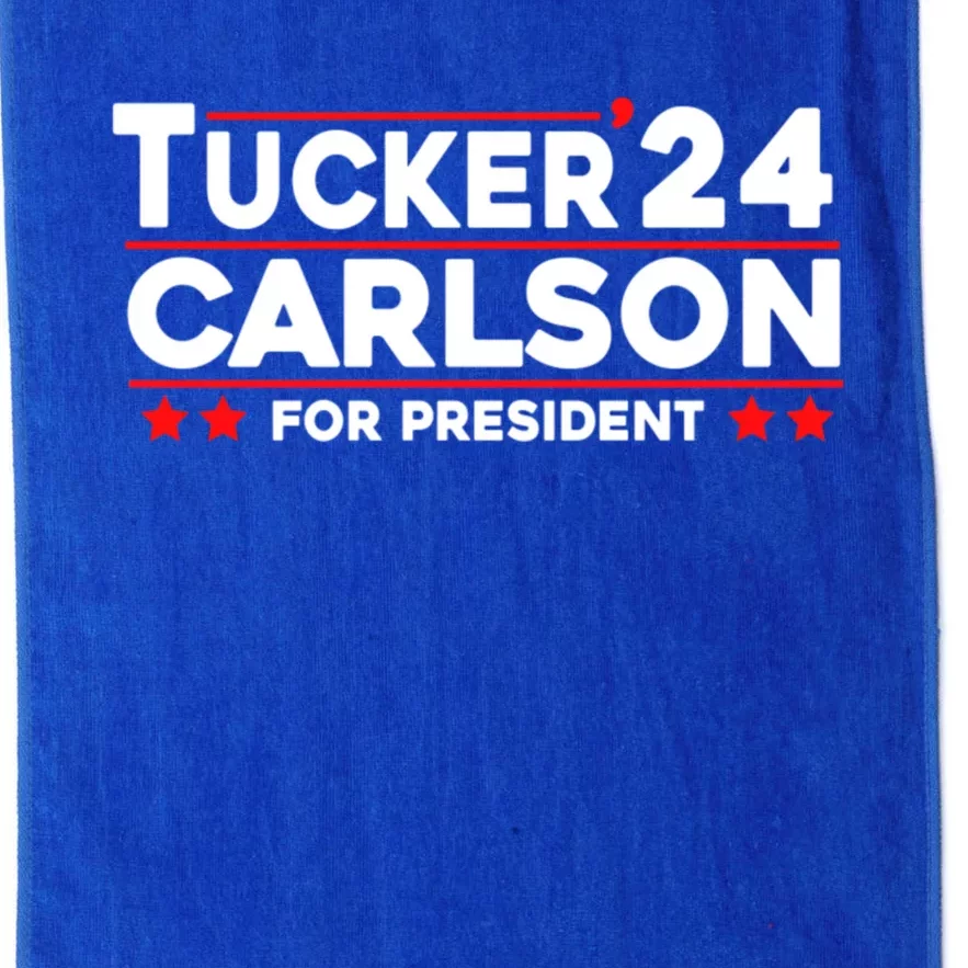 Tucker Carlson 2024 For President Platinum Collection Golf Towel