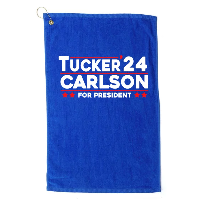 Tucker Carlson 2024 For President Platinum Collection Golf Towel