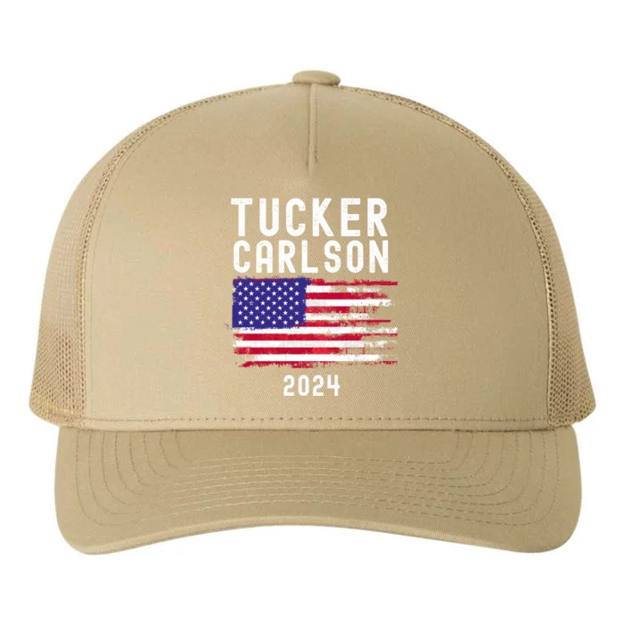 Tucker Carlson 2024 15 Yupoong Adult 5-Panel Trucker Hat