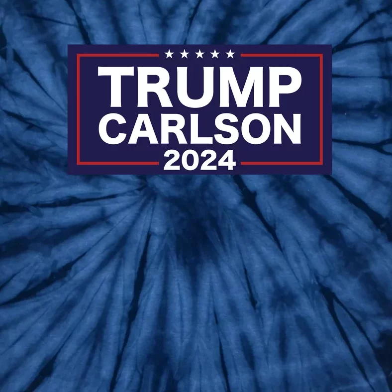 Trump Carlson 2024 Tie-Dye T-Shirt