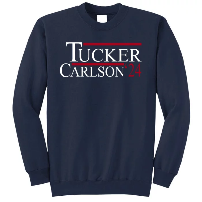 Tucker Carlson 2024 President Elections Political Tall Sweatshirt