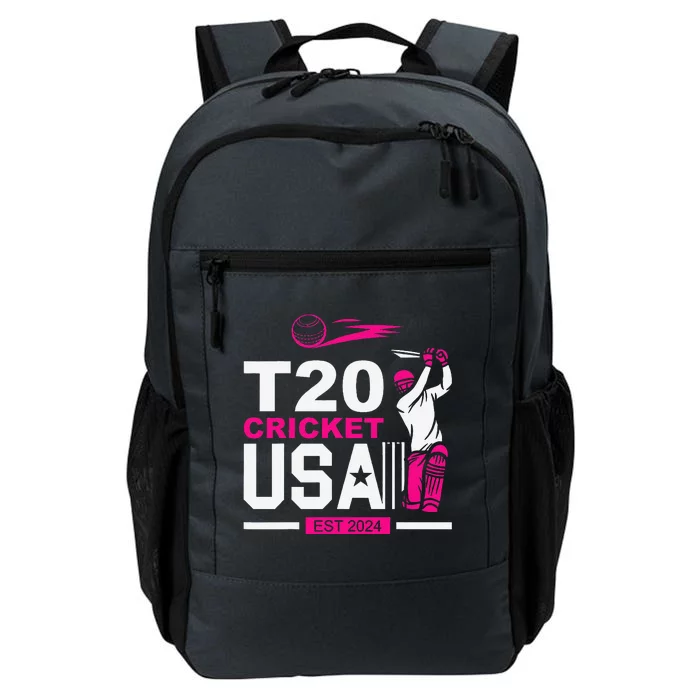 T20 Cricket 2024 Usa Cricket Fans Daily Commute Backpack