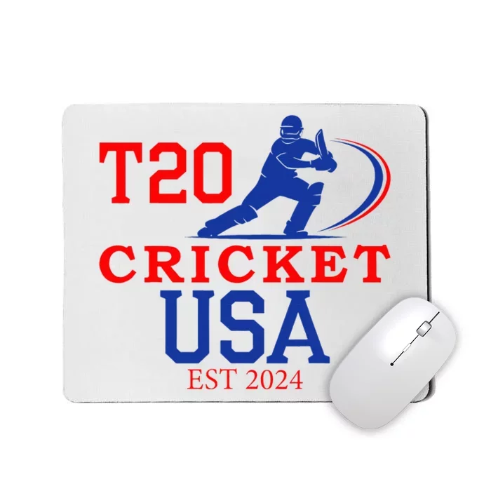 T20 Cricket 2024 Usa Mousepad