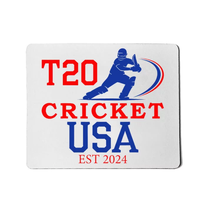 T20 Cricket 2024 Usa Mousepad