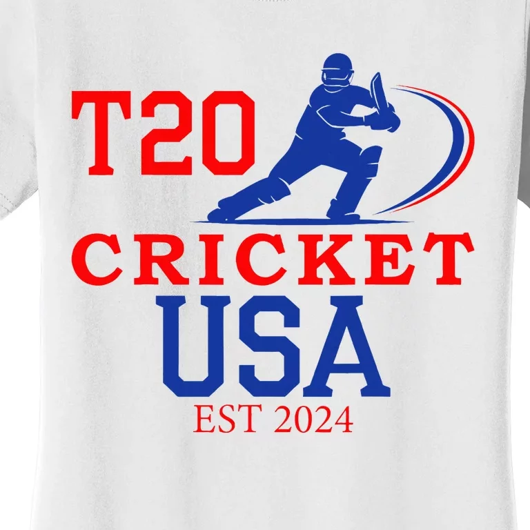 T20 Cricket 2024 Usa Women's T-Shirt