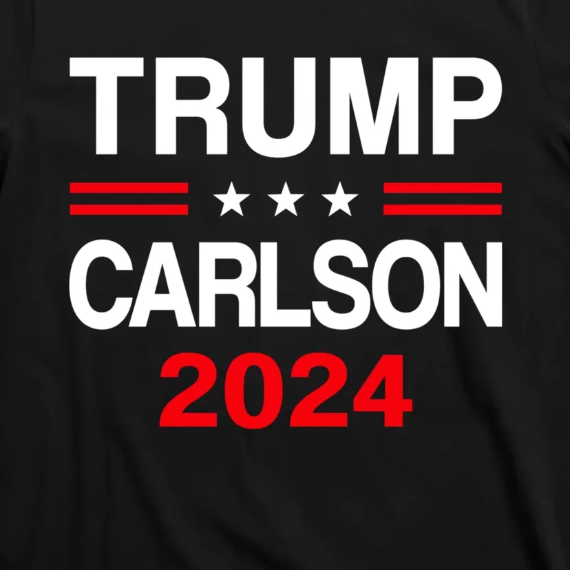 Trump Carlson 2024 President Election Pro America T-Shirt