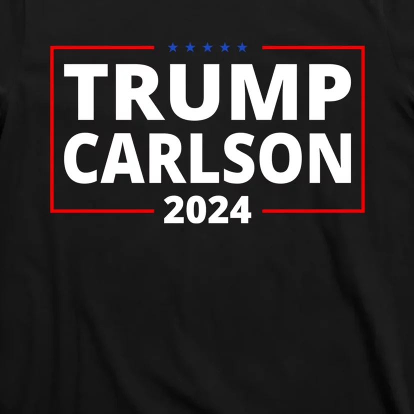 Trump Carlson 2024 President Election Pro America T-Shirt