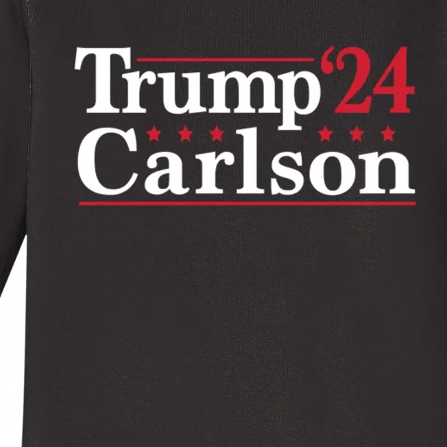 Trump Carlson 24 Baby Long Sleeve Bodysuit