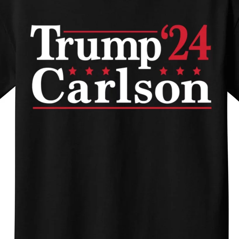 Trump Carlson 24 Kids T-Shirt