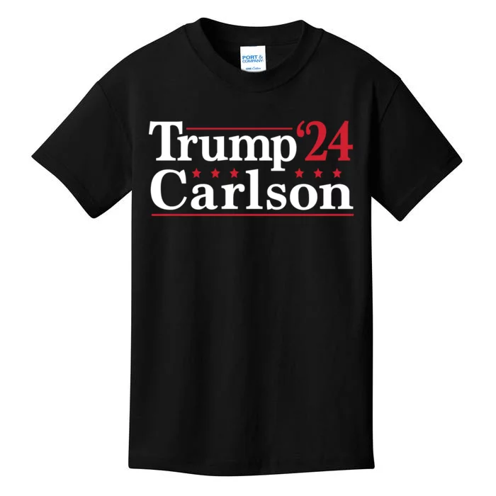 Trump Carlson 24 Kids T-Shirt