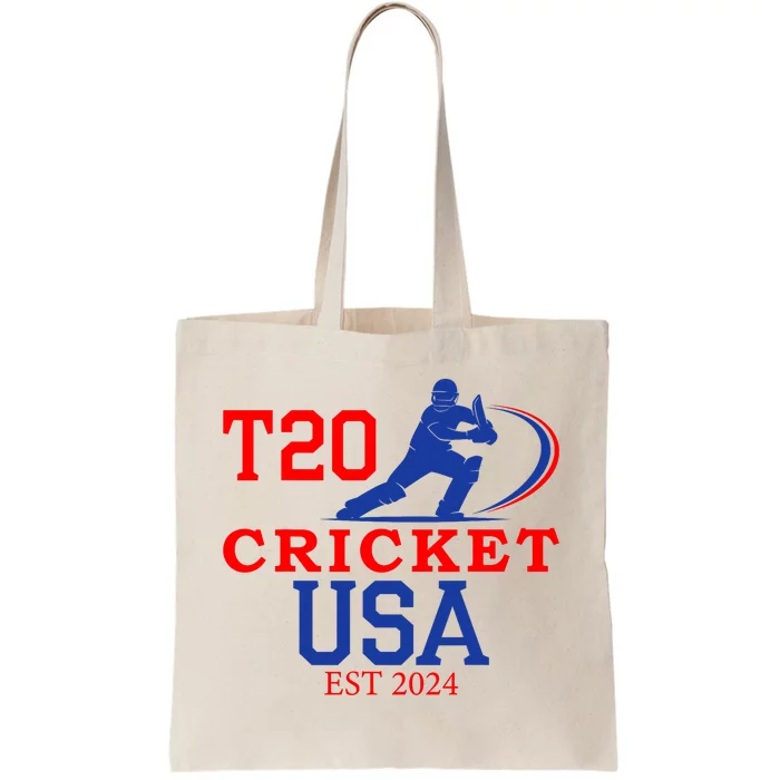 T20 Cricket 2024 Usa Tote Bag