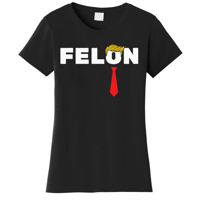 Trump Convicted 34 Felony Crimes Women's T-Shirt