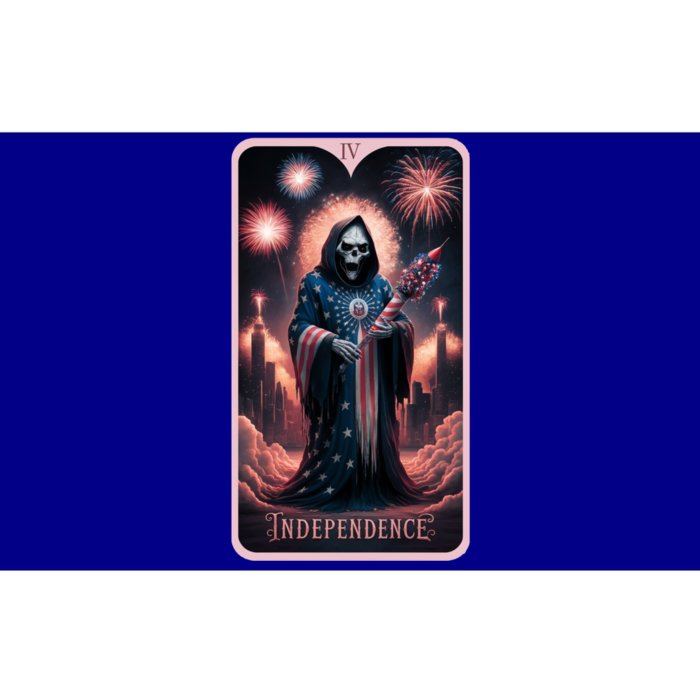 Tarot Card 4th Of July Indepedence Tarot Reading Gothic Cool Gift Bumper Sticker