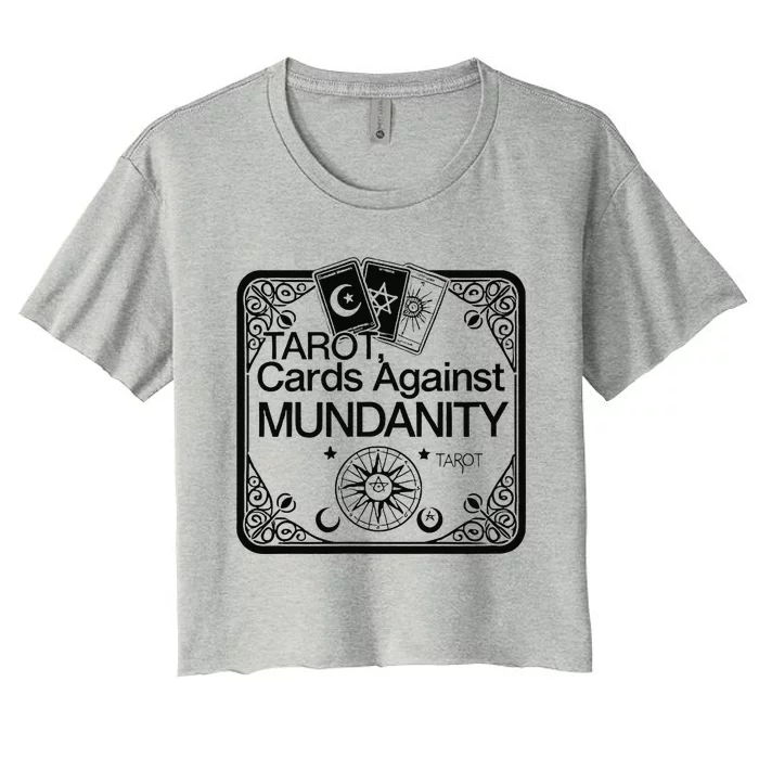 Tarot Cards Against Mundanity! Women's Crop Top Tee