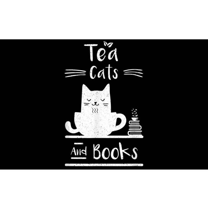 Tea Cats And Books Bumper Sticker