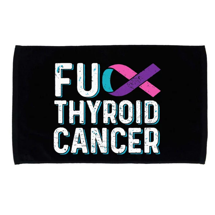 Thyroid Cancer Awareness Products Thyroid Cancer Survivor Microfiber Hand Towel