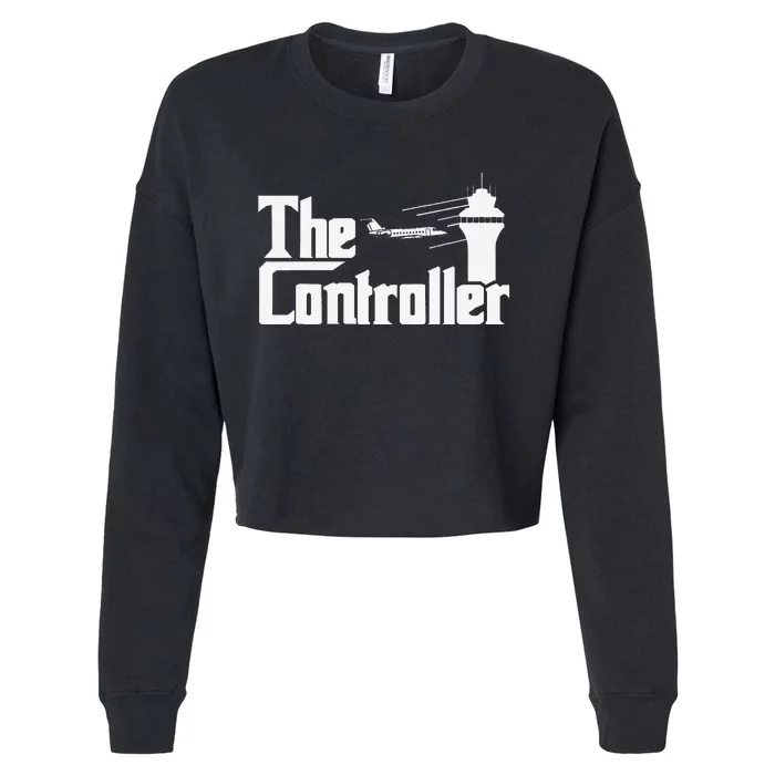 The Controller Air Traffic Control Aircraft Atc Airfield Cropped Pullover Crew