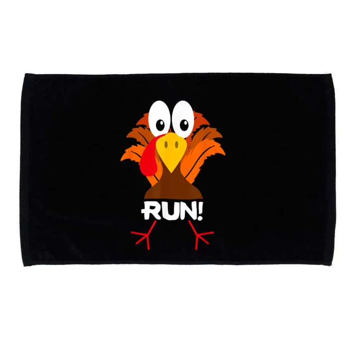 Turkey Costume Adult Running Face Turkey Trot Microfiber Hand Towel