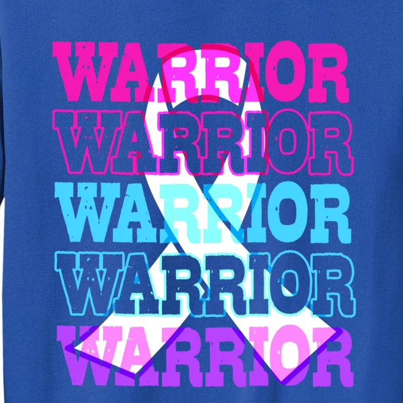 Thyroid Cancer Awareness Thyroid Cancer Warrior Gift Sweatshirt