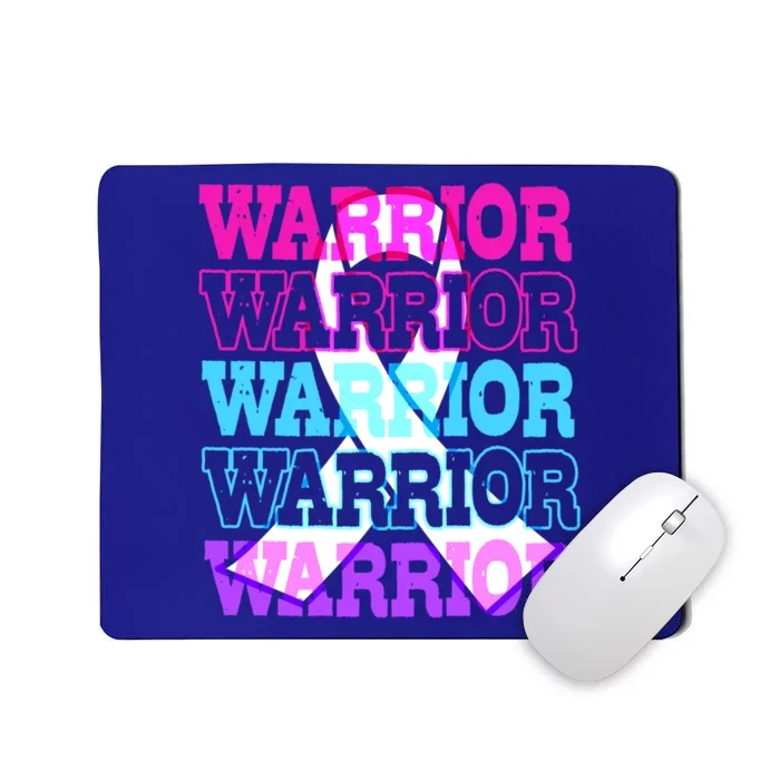 Thyroid Cancer Awareness Thyroid Cancer Warrior Gift Mousepad