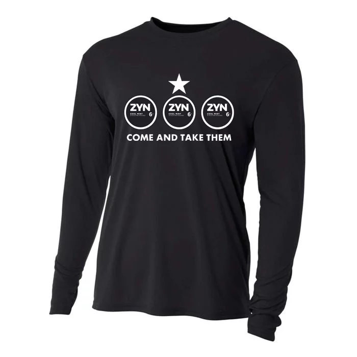 Thegoodshirts Come And Take Them Cooling Performance Long Sleeve Crew