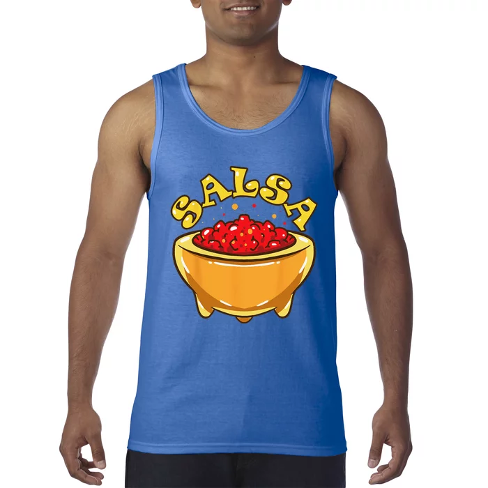 Tortilla Chips And Salsa Funny Matching Halloween Costumes Tank Top