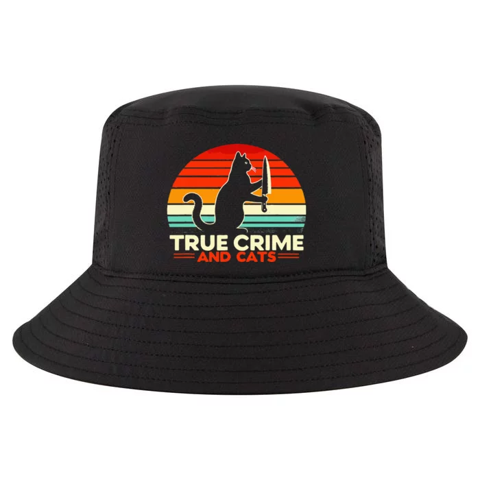 True Crime And Cats Cool Comfort Performance Bucket Hat