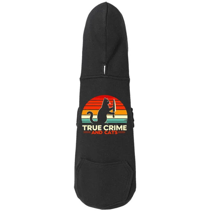 True Crime And Cats Doggie 3-End Fleece Hoodie