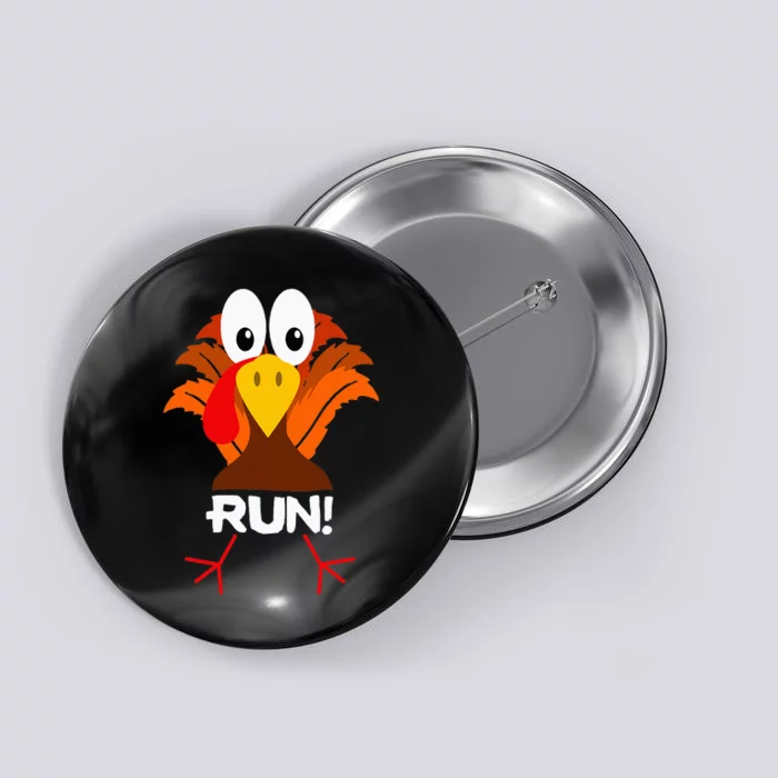 Turkey Costume Adult Running Face Turkey Trot Button