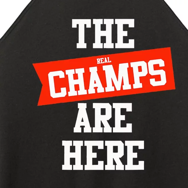 The Champs Are Here Fantasy Winner Women’s Perfect Tri Rocker Tank