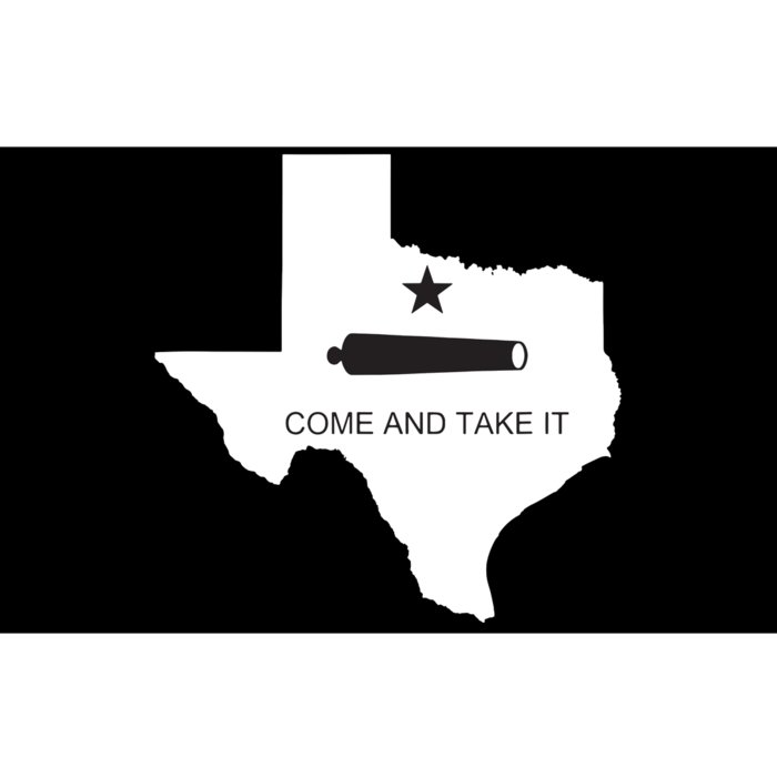 Texas Come And Take It Flag Canon 1836 State Bumper Sticker