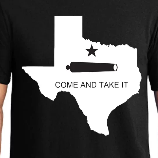 Texas Come And Take It Flag Canon 1836 State Pajama Set