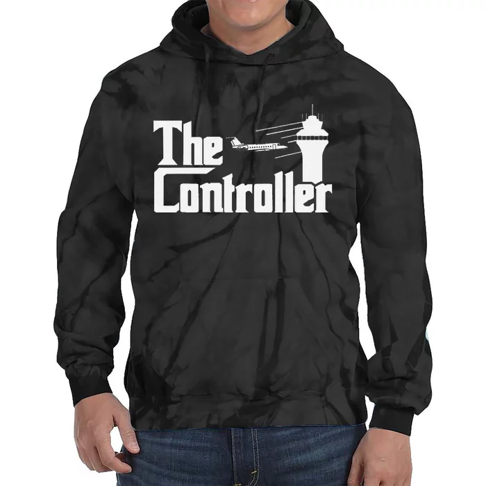 The Controller Air Traffic Control Aircraft Atc Airfield= Tie Dye Hoodie