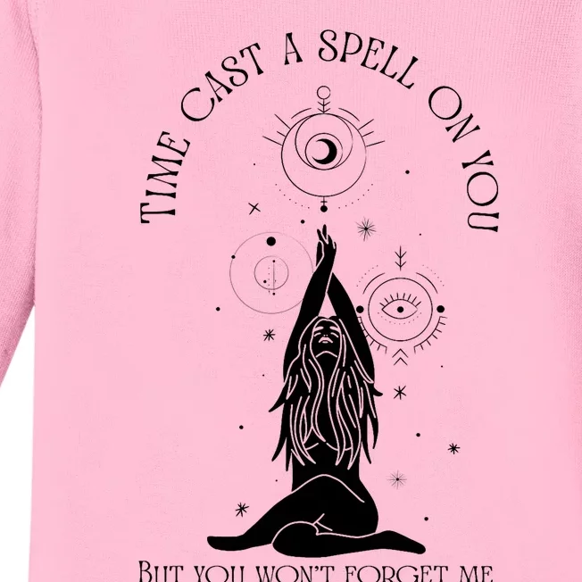 Time Cast A Spell On You But You WonT Forget Me Baby Long Sleeve Bodysuit