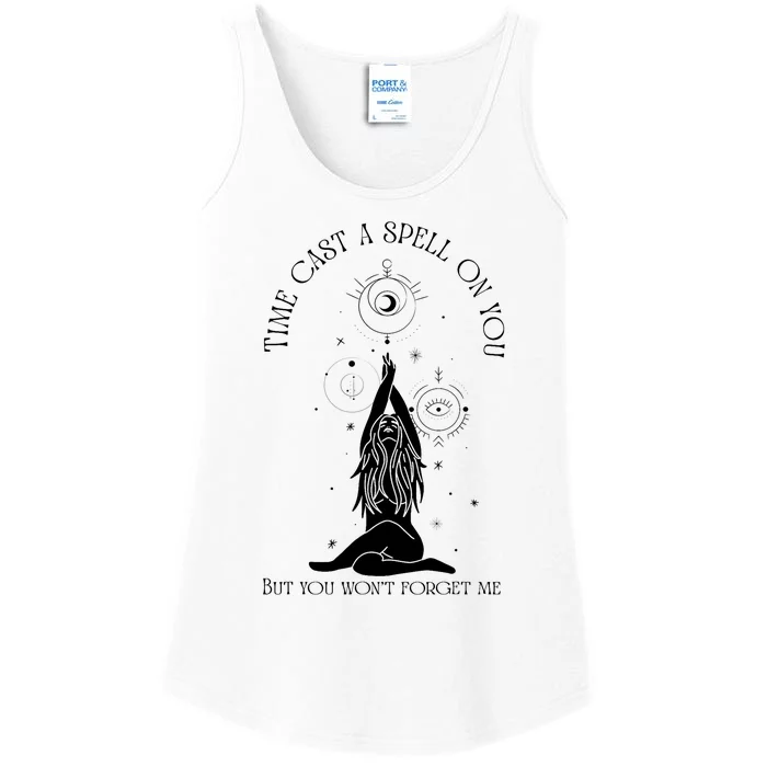 Time Cast A Spell On You But You WonT Forget Me Ladies Essential Tank