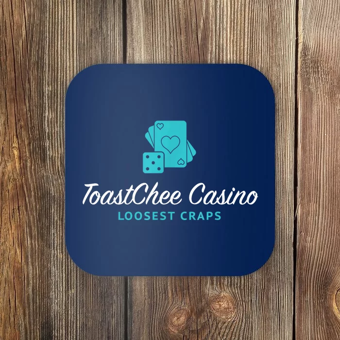 ToastChee Casino Apparel Coaster