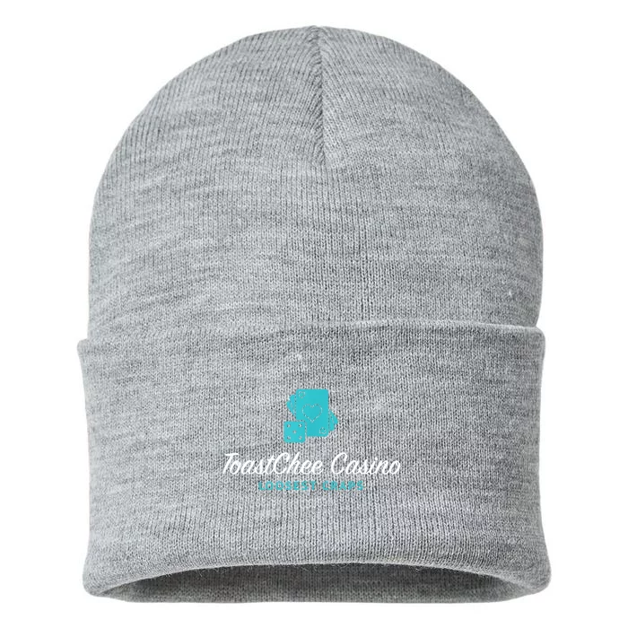 ToastChee Casino Apparel Sustainable Knit Beanie