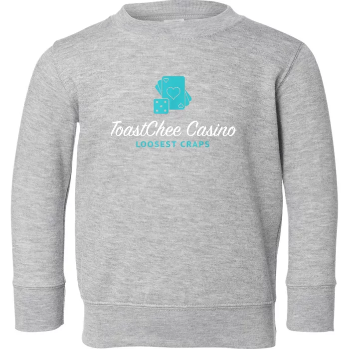 ToastChee Casino Apparel Toddler Sweatshirt