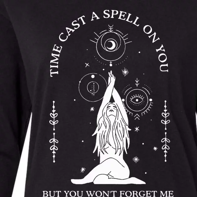 Time Cast A Spell On You But You WonT Forget Me Womens Cotton Relaxed Long Sleeve T-Shirt