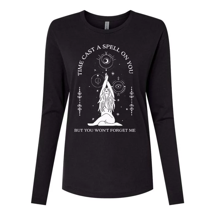 Time Cast A Spell On You But You WonT Forget Me Womens Cotton Relaxed Long Sleeve T-Shirt