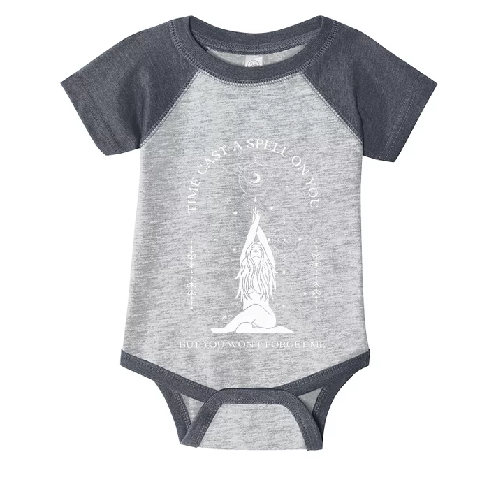 Time Cast A Spell On You But You WonT Forget Me Infant Baby Jersey Bodysuit