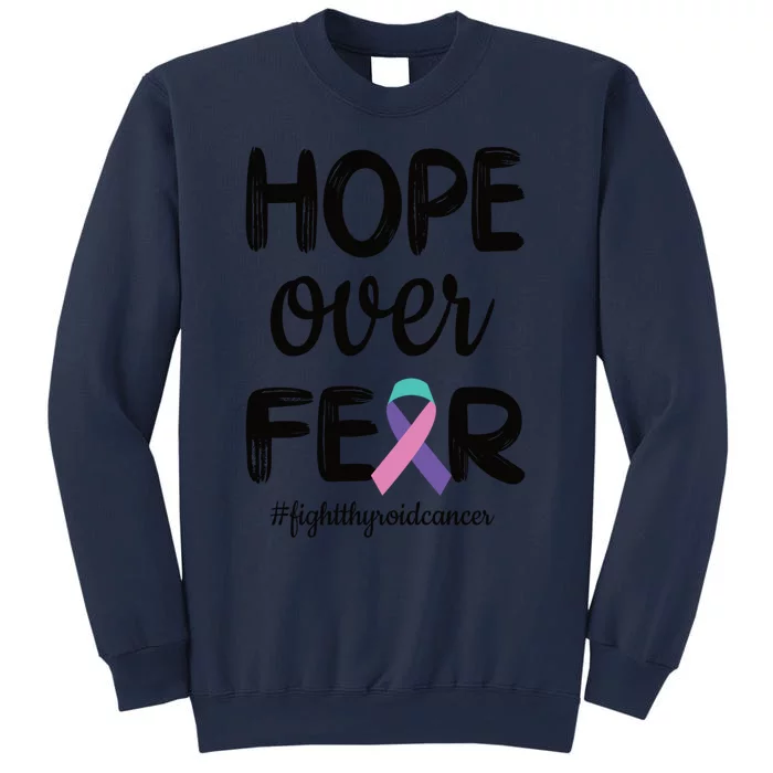 Thyroid Cancer Awareness Thyroid Cancer Warrior Gift Sweatshirt