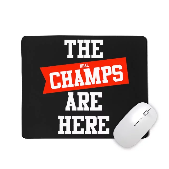 The Champs Are Here Fantasy Winner Mousepad