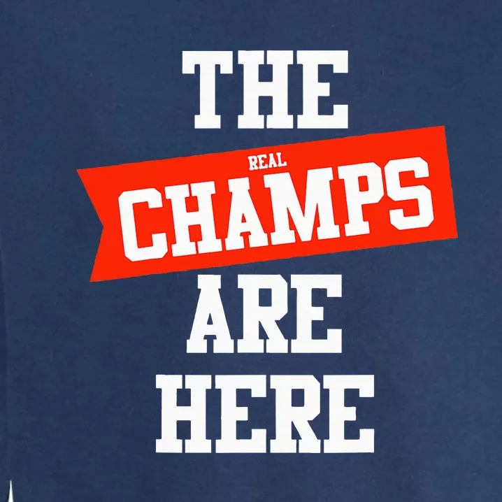 The Champs Are Here Fantasy Winner Garment-Dyed Sweatshirt