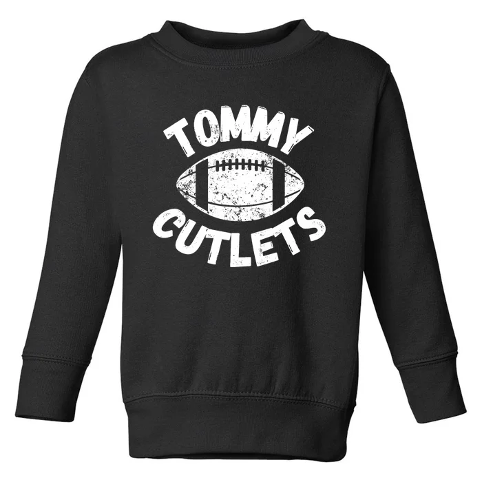 Tommy Cutlets American Sports Football Toddler Sweatshirt