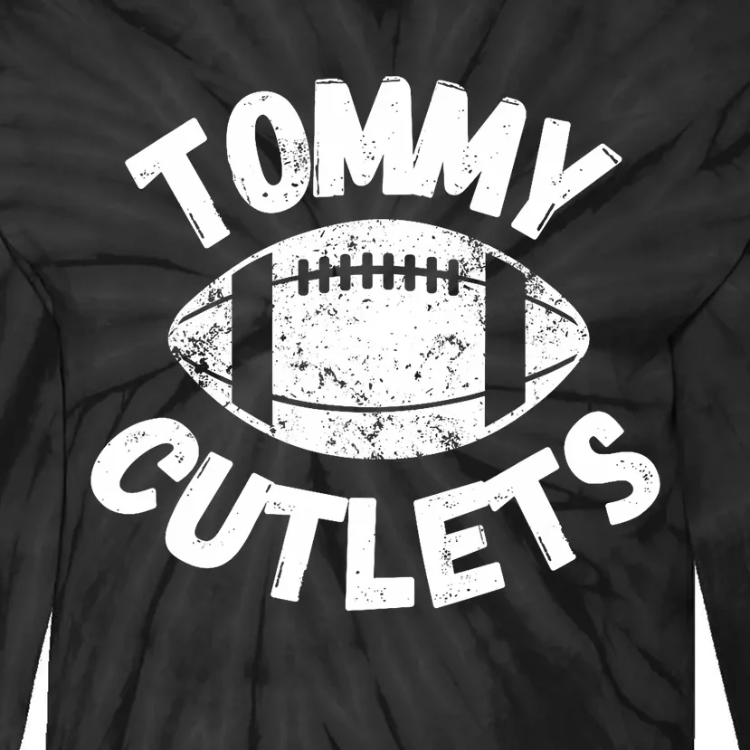 Tommy Cutlets American Sports Football Tie-Dye Long Sleeve Shirt