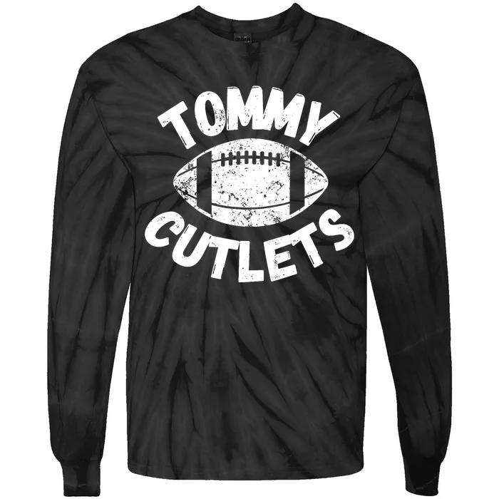 Tommy Cutlets American Sports Football Tie-Dye Long Sleeve Shirt