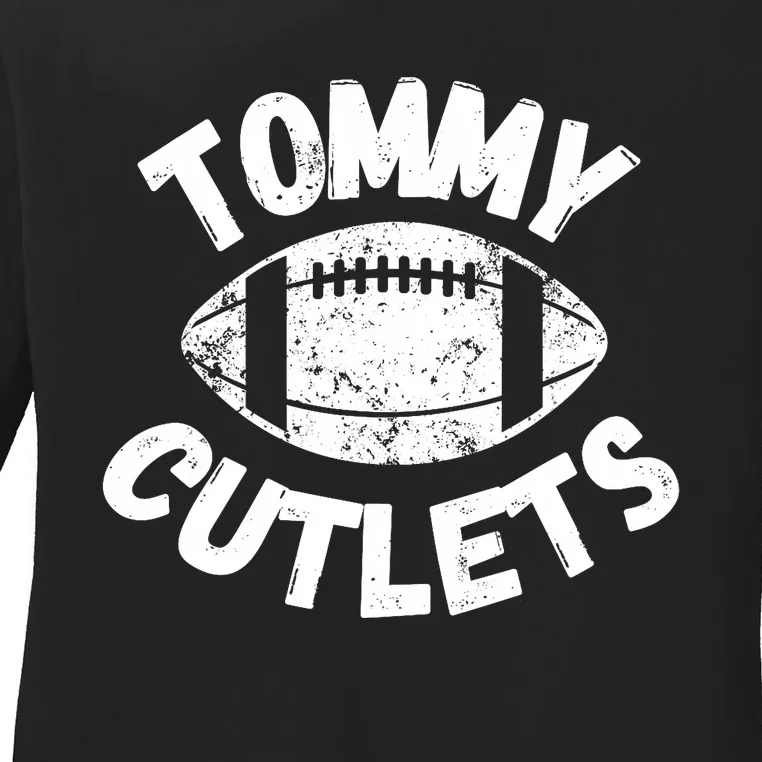 Tommy Cutlets American Sports Football Ladies Long Sleeve Shirt